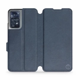 Hülle für Xiaomi Redmi Note 12 Pro 4G - Farbe Blue Leather