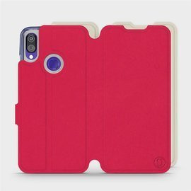Phone Case Xiaomi Redmi Note 7 - Design Red with Platinum