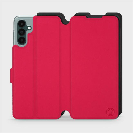 Phone Case Samsung Galaxy A04S - Design Red with Black