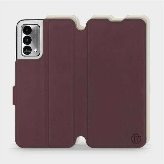 Phone Case Realme GT Master Edition - Design Burgundy with Platinum