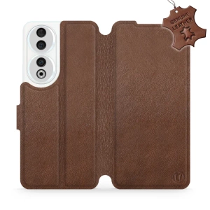 Phone Case Huawei Honor 90 - Design Brown Leather