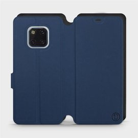 Phone Case Huawei Mate 20 Pro - Design Navy with Black