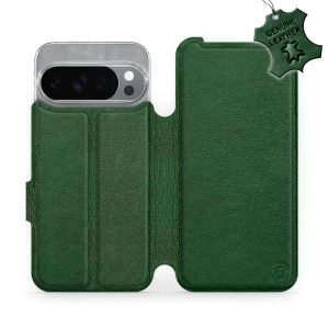 Phone Case Google Pixel 10 Pro - Design Green Leather