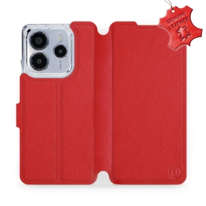 Phone Case Xiaomi Redmi Note 14 5G - Design Red Leather
