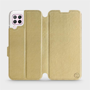 Etui do Huawei P40 Lite - wzór Gold&Orange