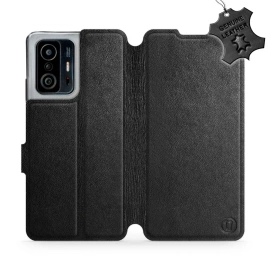 Phone Case Xiaomi 11T Pro - Design Black Leather