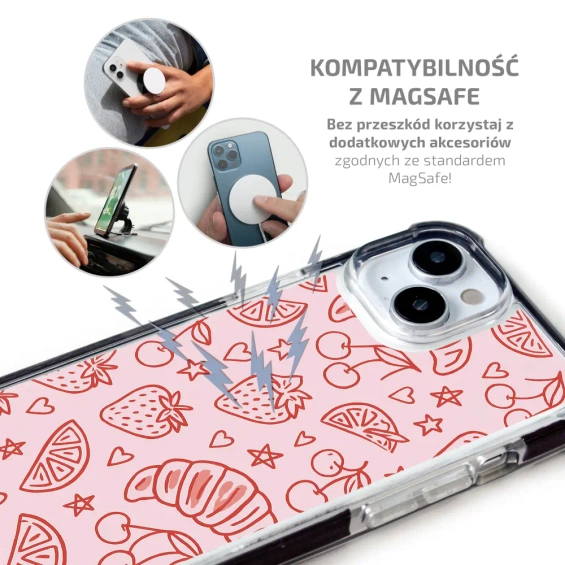 Etui MagSafe Elite Bumper Apple iPhone 13 Pro Max - wzór DP86D