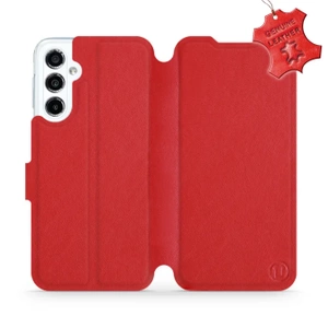 Phone Case Samsung Galaxy M34 5G - Design Red Leather