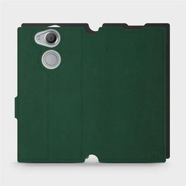 Phone Case Sony Xperia XA2 - Design Green with Black