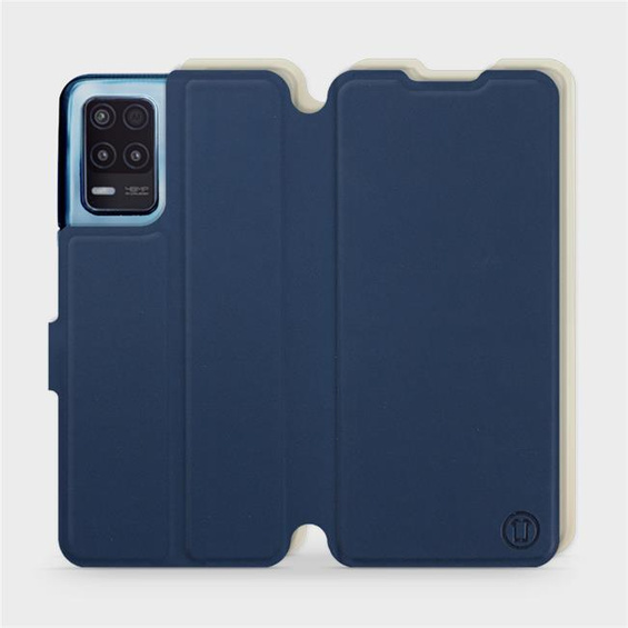Phone Case Realme 8 5G - Design Navy with Platinum