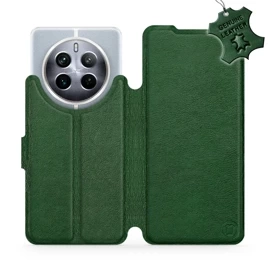 Phone Case Realme 12 5G - Design Green Leather