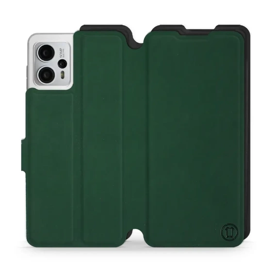 Phone Case Motorola Moto G23 - Design Green with Black