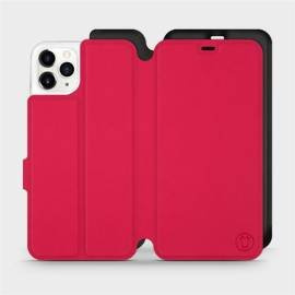 Etui Soft Touch do Apple iPhone 11 Pro Max - wzór Żywa czerwień z czernią