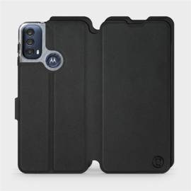 Phone Case Motorola Moto E30 - Design Black with Black