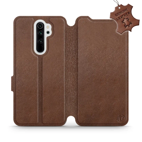 Phone Case Xiaomi Redmi Note 8 Pro - Design Brown Leather