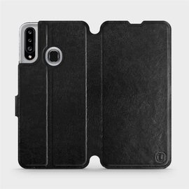 Phone Case Samsung Galaxy A20S - Design Black&Orange