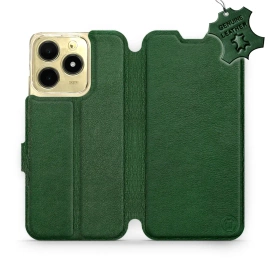 Phone Case Realme C61 - Design Green Leather