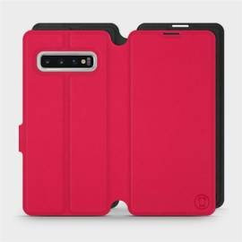 Phone Case Samsung Galaxy S10 - Design Red with Black