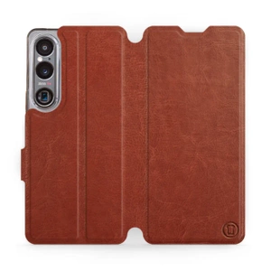 Etui do Sony Xperia 1 VI - wzór Brown&Gray
