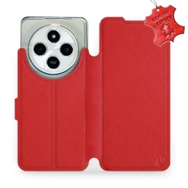 Phone Case Xiaomi Redmi 14C - Design Red Leather