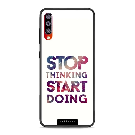 Phone Glossy Case Samsung Galaxy A70 - Design G078G