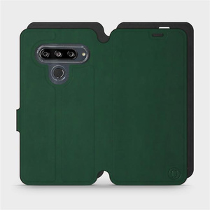 Phone Case LG G8s ThinQ - Design Green with Black