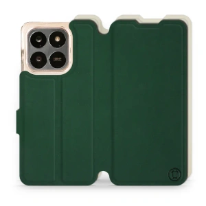 Phone Case Huawei Honor X7d - Design Green with Platinum