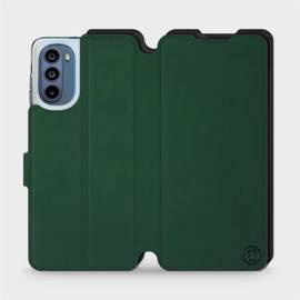 Phone Case Motorola Moto G62 5G - Design Green with Black