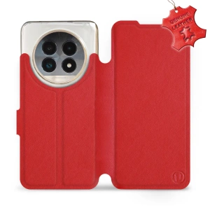 Phone Case Realme 13 Pro - Design Red Leather