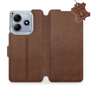Phone Case Xiaomi Redmi Note 14 5G - Design Brown Leather