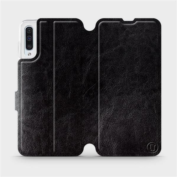 Phone Case Samsung Galaxy A50 - Design Black&Orange