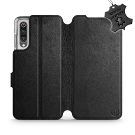 Phone Case Xiaomi Mi 9 - Design Black Leather