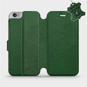 Hülle für Apple iPhone 6s - Farbe Green Leather
