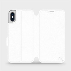 Phone Case Apple iPhone XS - Design White&Gray