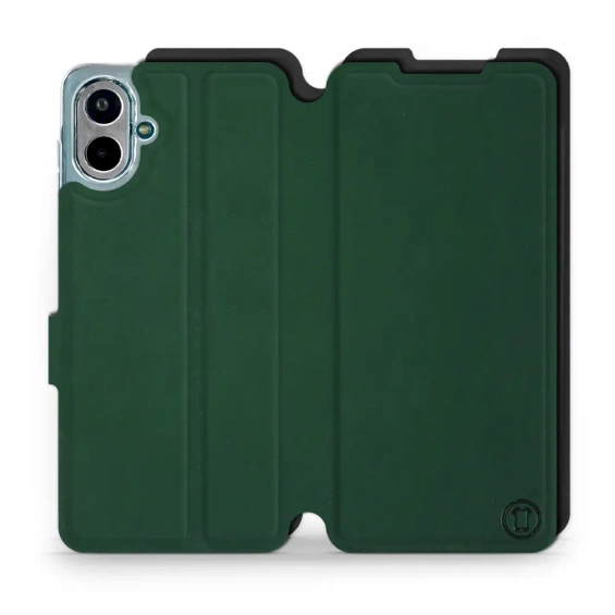 Hülle für Samsung Galaxy A07 - Farbe Grün mit Schwarz